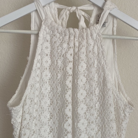 A New Day White Crochet Sleeveless White Dress XS - Picture 5 of 14